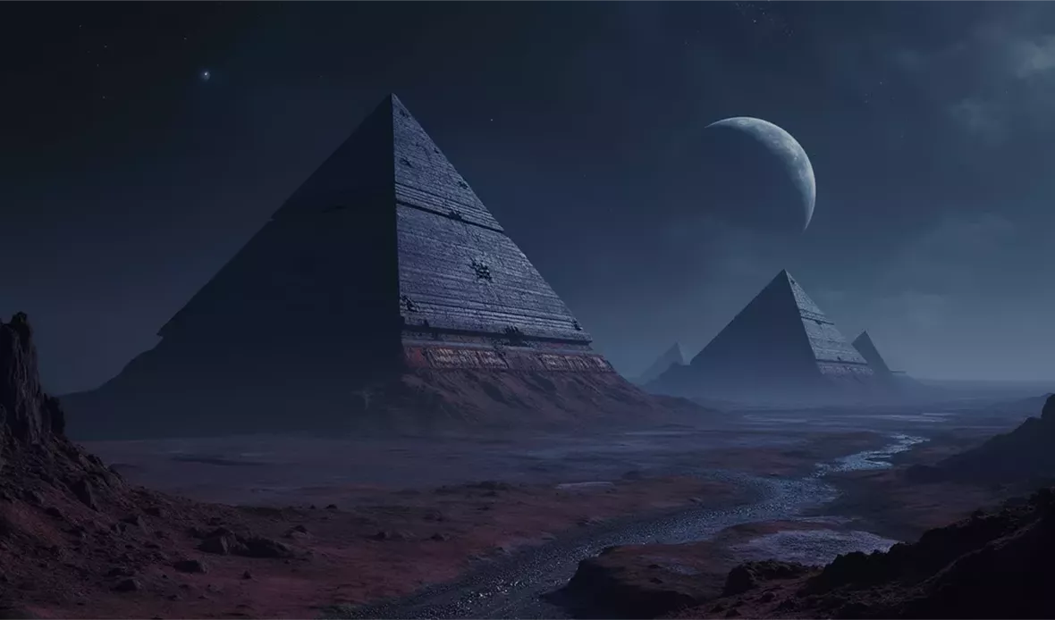 الأهرامات المريخية،
