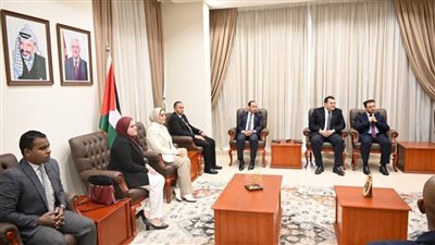 وفد «التنسيقية» يلتقي السفير دياب اللوح.. ويؤكد دعم ومساندة الشعب الفلسطيني ورفض مخططات التهجير القسري