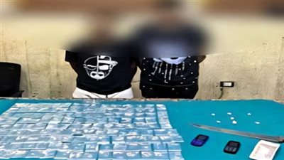القبض على 5 أشخاص بتهمة الاتجار بالمخدرات في عين شمس