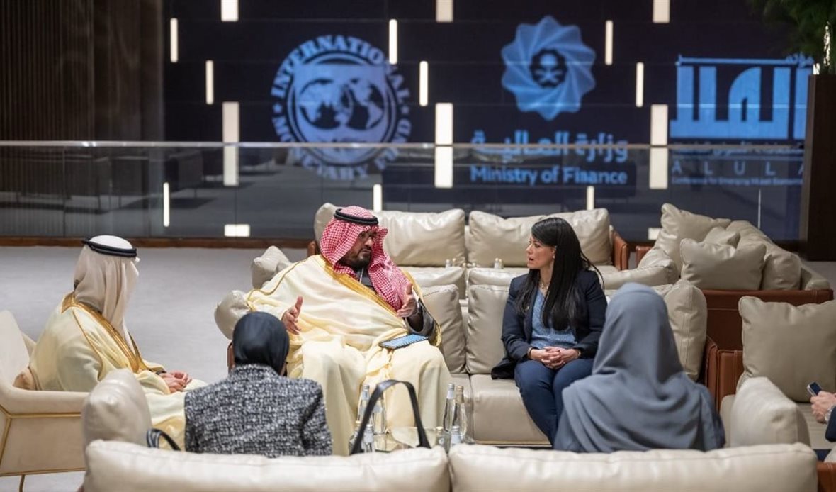 رانيا المشاط وفيصل