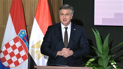 رئيس وزراء كرواتيا يدعو إلى تعزيز التجارة والاستثمار مع مصر خلال منتدى رجال الأعمال المصري-الكرواتي بالعاصمة الإدارية
