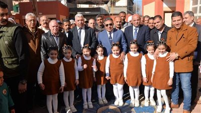 افتتاح مدرسة عزبة أبو غانم بمركز طلخا بتكلفة 11 مليون جنيه لتطوير التعليم وتقليل الكثافة الطلابية في الدقهلية
