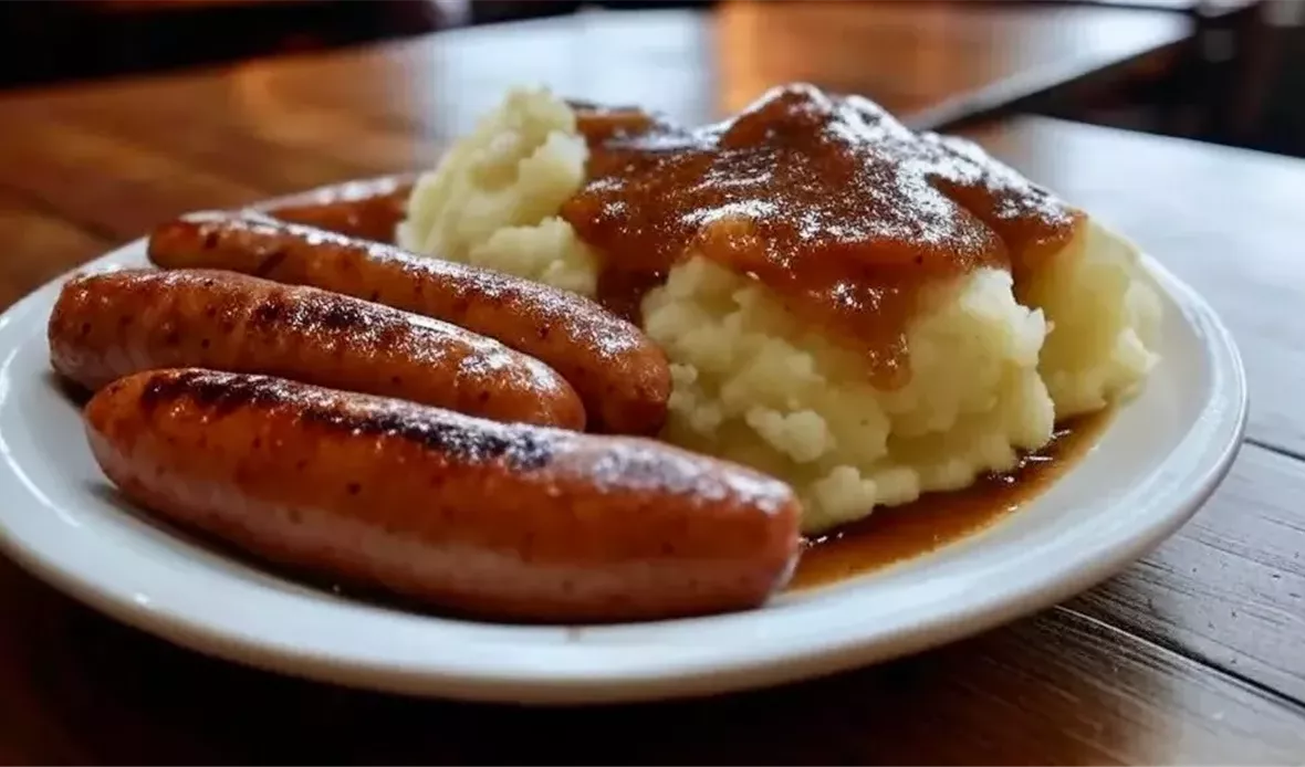 Bangers and mash