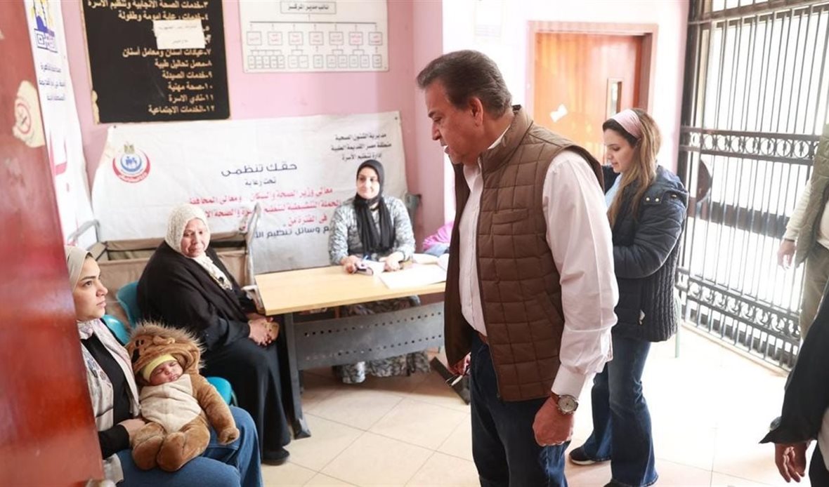 أثناء جولة وزير الصحة
