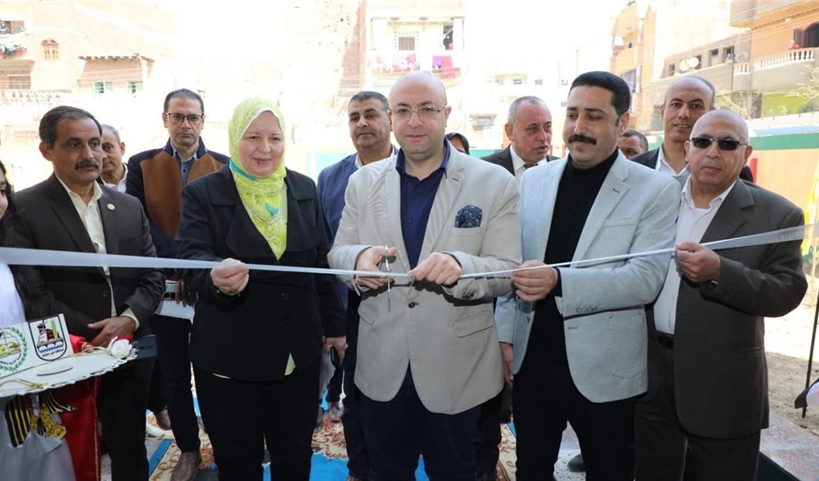 افتتاح مشروعات تنموية