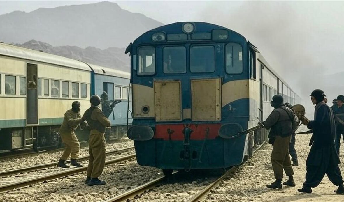 أرشيفية اختطاف قطار