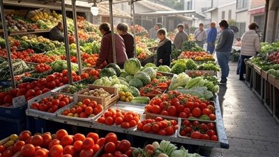 تراجع استهلاك المنتجات الطازجة في فرنسا وسط عزوف الشباب واعتماد كبار السن على المشتريات اليومية من الأسواق المحلية