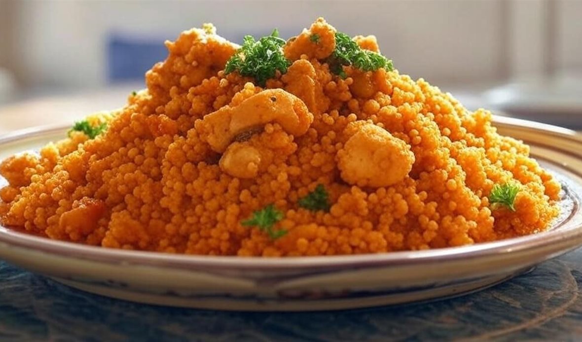كسكسي بالدجاج على