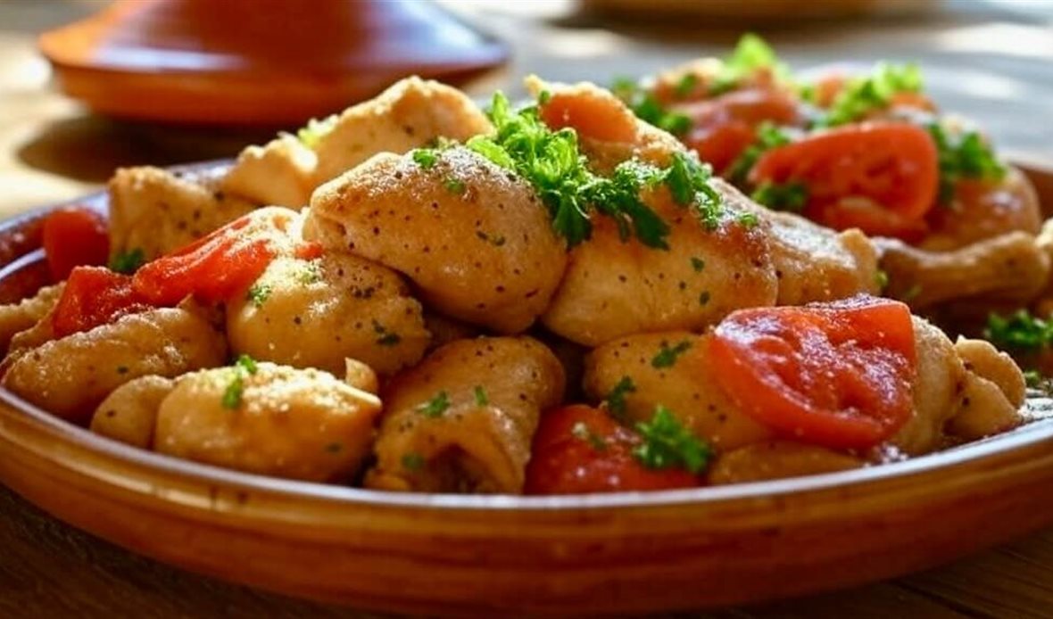 صينية الدجاج على