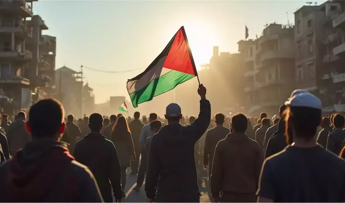 مظاهرات في غزة -