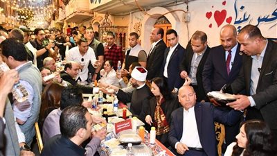 مائدة إفطار المطرية 2025