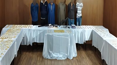 الأجهزة الأمنية تضبط 6 متهمين في واقعة سطو مسلح على مصنع مشغولات ذهبية 