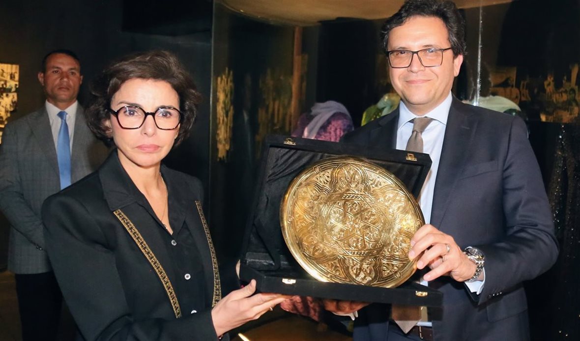 زيارة وزيرة الثقافة