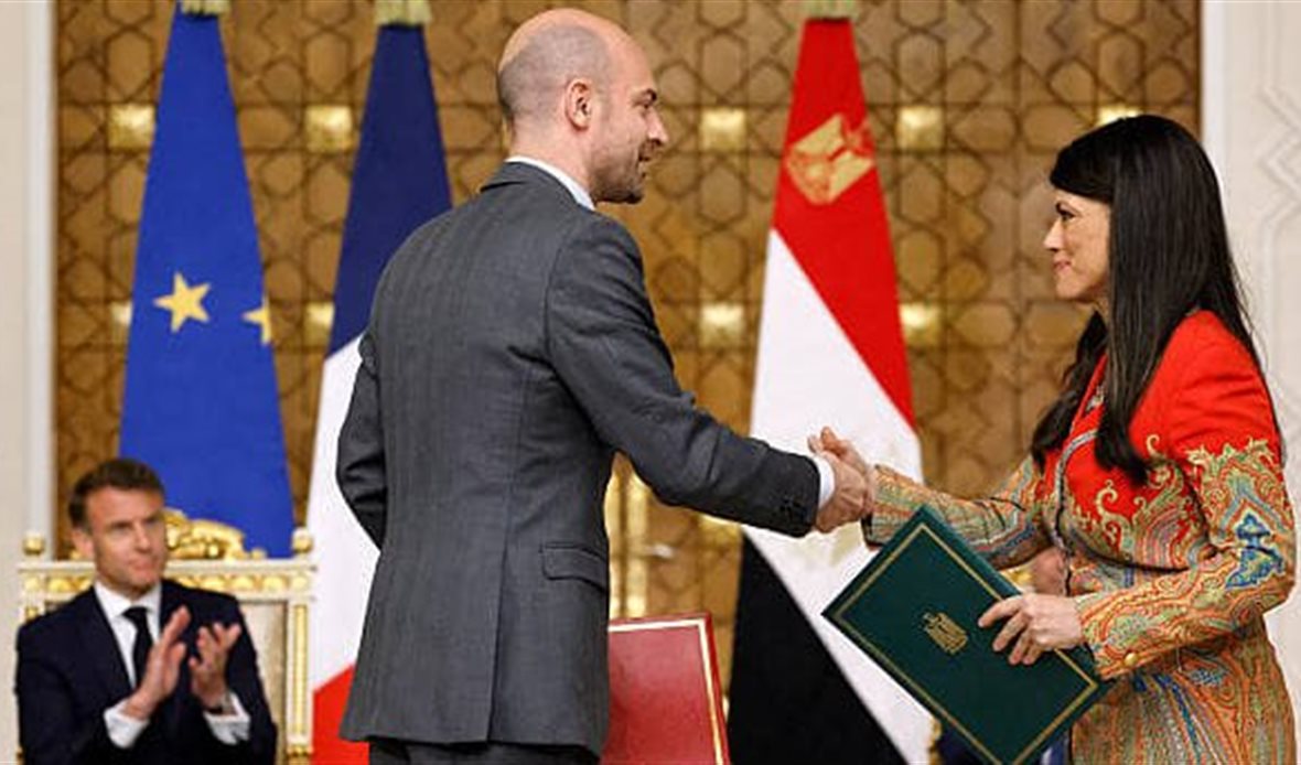 تعاون مصري فرنسي