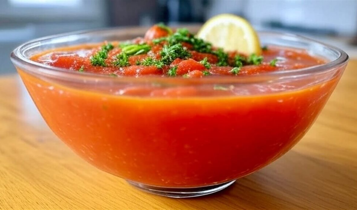 طبق دقوس بارد