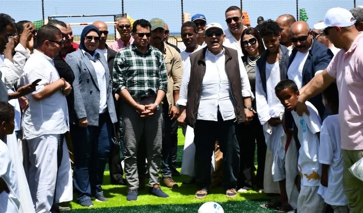 افتتاح ملاعب خماسية