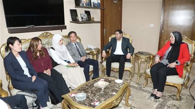 نائب محافظ بني سويف يستقبل وفدًا يابانيًا لبحث تعميم أنشطة “توكاتسو” في المدارس الحكومية انطلاقًا من قرى “حياة كريمة” لتطوير التعليم وبناء شخصية الطالب المصري