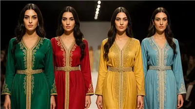 القفطان المغربي بين الجذور التاريخية والتصاميم العصرية: رمز تراثي يتجدد عبر العصور ويحافظ على مكانته في مناسبات الفرح والأناقة المغربية