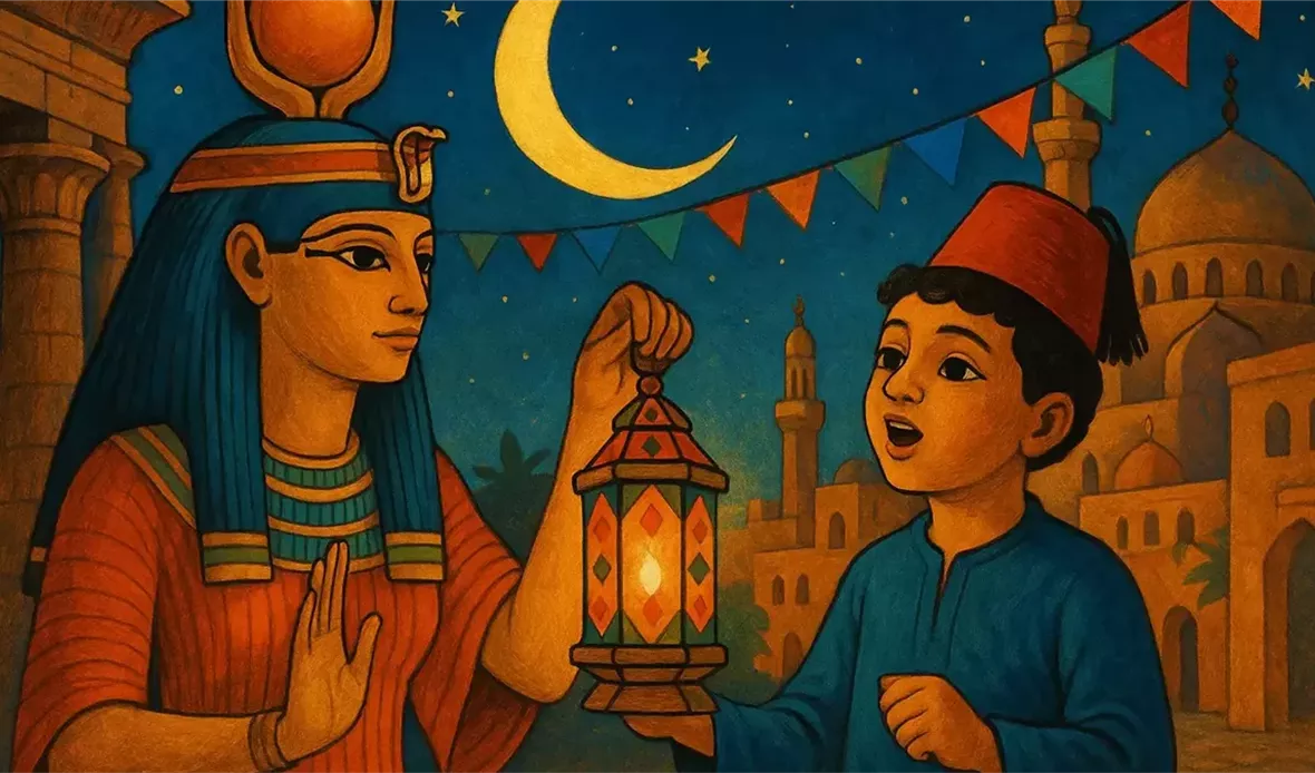 مجدي تادروس .. استقبال رمضان بأنشودة وحوي يا وحوي إياحة الفراعونية ..