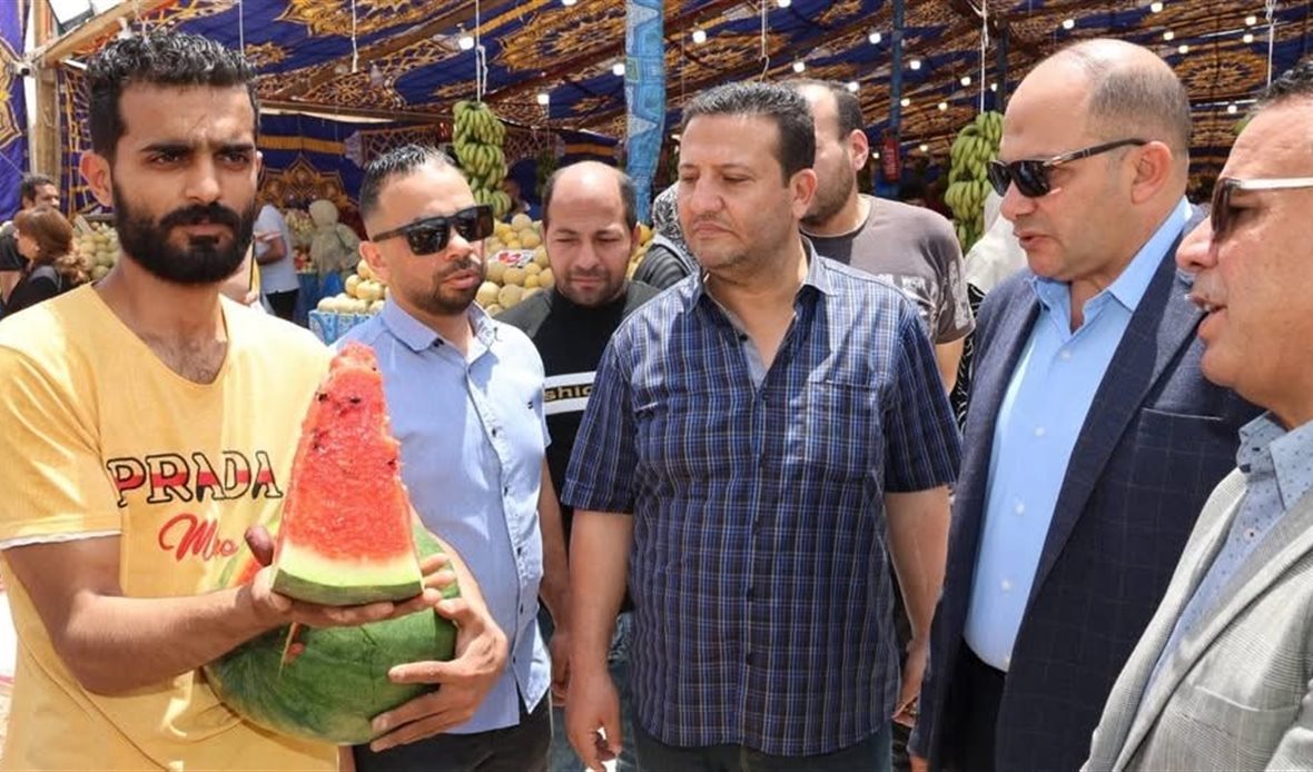 افتتاح المنفذ بحضور