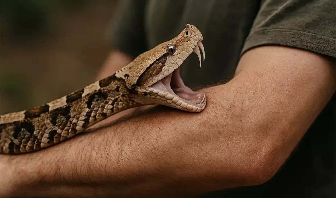 رجل أمريكي يحقن نفسه
