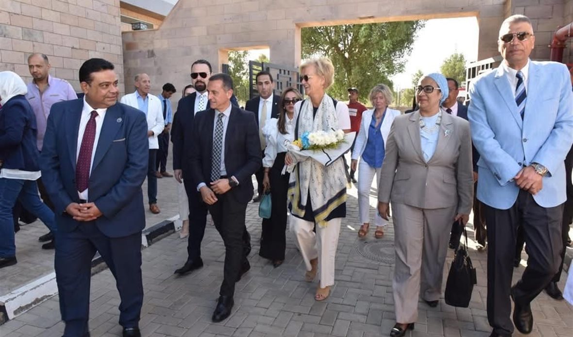 زيارة سفيرة الاتحاد
