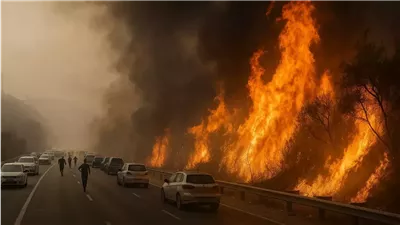 حرائق غابات عنيفة غرب القدس تجبر على إجلاء السكان وإغلاق الطرق وسط استنفار وطني وإسرائيل تطلب مساعدات دولية لاحتواء الأزمة