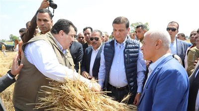افتتاح موسم حصاد القمح بمحافظة الشرقية بحضور وزير الزراعة ومحافظ الشرقية وبرنامج الأغذية العالمي: جهود وطنية لتعزيز الأمن الغذائي ودعم التنمية الزراعية المستدامة