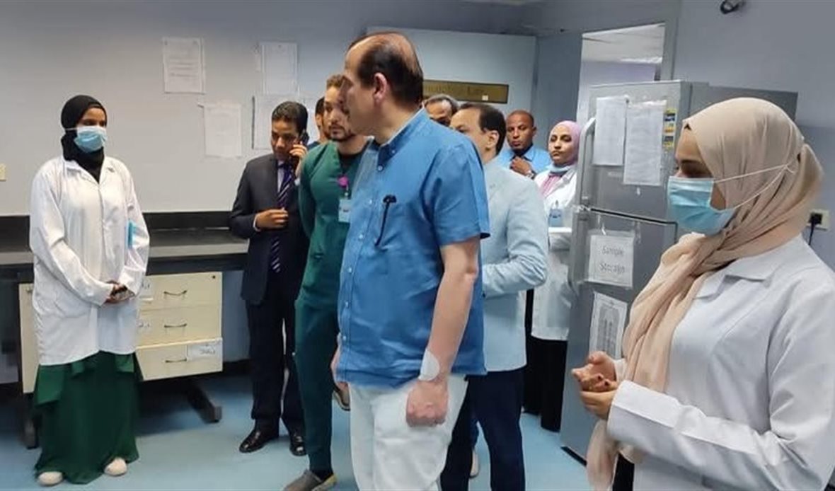 نائب وزير الصحة يتفقد