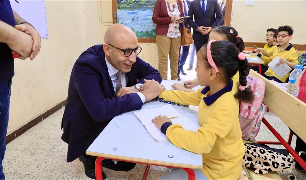 وزير التعليم يتابع