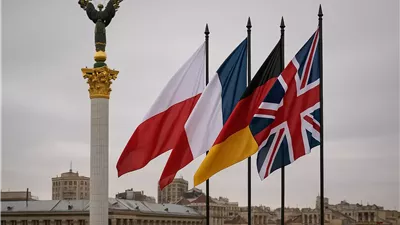 قادة ألمانيا وفرنسا وبريطانيا وبولندا يصلون إلى كييف لإظهار وحدة أوروبية في دعم أوكرانيا والضغط على موسكو لوقف الحرب