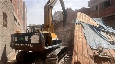 حملة موسعة لإزالة التعديات على أملاك الدولة والمتغيرات المكانية غير القانونية في دمياط بقيادة السكرتير العام وتنفيذًا لتوجيهات محافظ دمياط