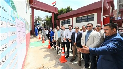 وزير الإسكان ومحافظ الشرقية يختتمان جولتهما بتفقد محطة مياه الشرب بالعزيزية بمنيا القمح بطاقة 8640 مترًا مكعبًا يوميًا لدعم قرى الشرقية