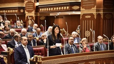 وزير الشئون النيابية يحضر جلسة مجلس الشيوخ بحضور وزيرة التخطيط لمناقشة مشروع قانون خطة التنمية الاقتصادية والاجتماعية للعام المالي 2025-2026 وزيادة الاستثمارات