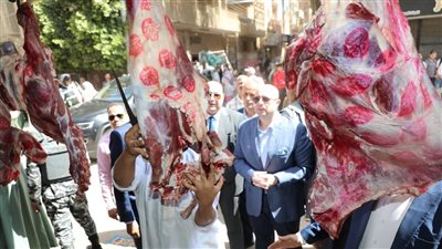 افتتاح معرض “أضحى مبارك” ببني سويف وتفقد منفذ “حياة كريمة” لتوفير اللحوم والدواجن بأسعار مخفضة تنفيذًا لتوجيهات القيادة السياسية بخدمة المواطنين ودعم الفئات الأكثر احتياجًا