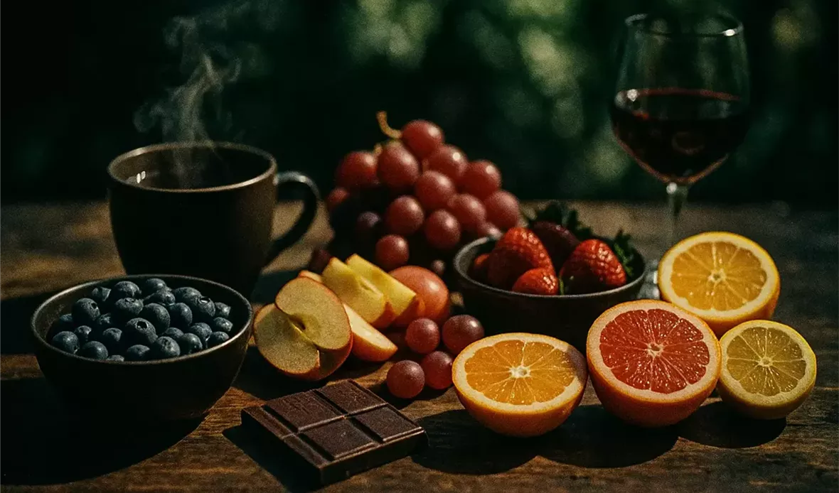 كيف تحمي الفلافونويدات