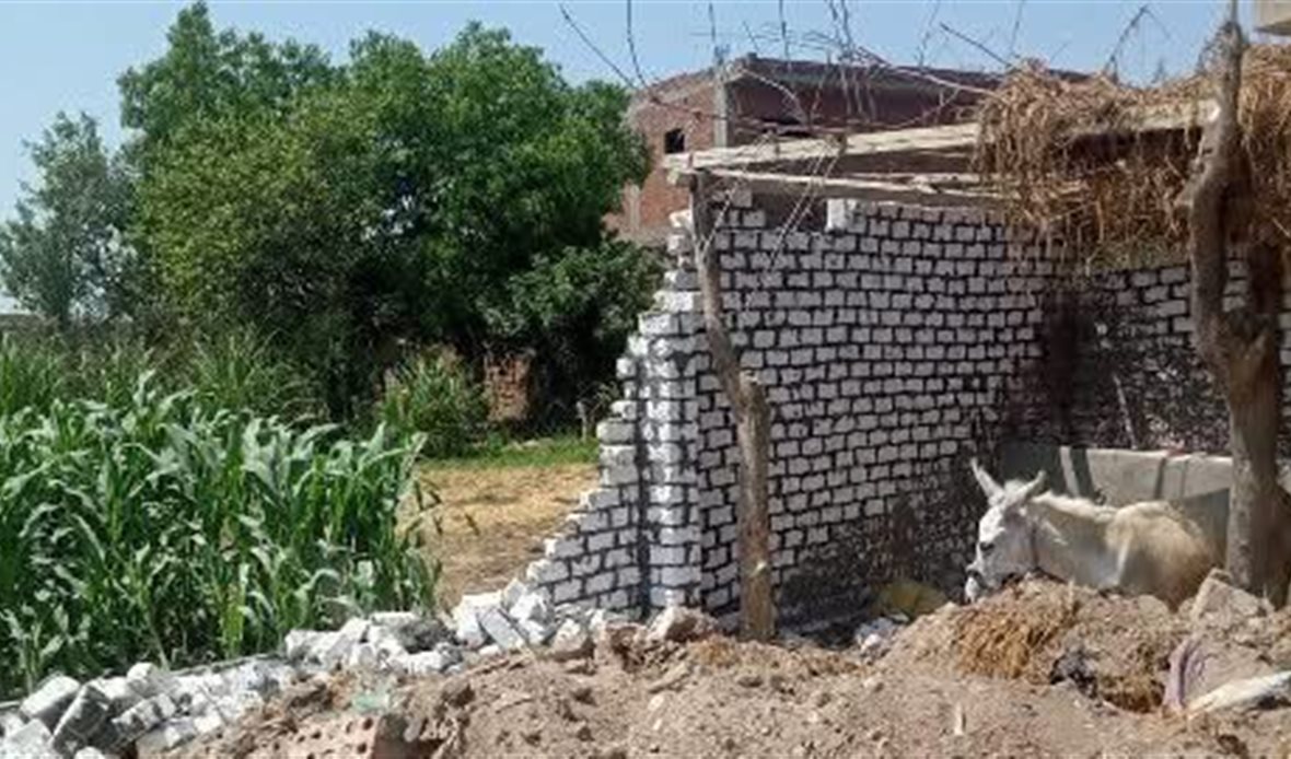 مشهد من موقع الإزالة