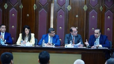 اجتماع اقتصادي موسع بحضور وزير الشئون النيابية والوزراء المعنيين لمناقشة مشروع قانون ملكية الدولة في الشركات وإقرار آلية محايدة داخل الحكومة لضبط قرارات الاستثمار