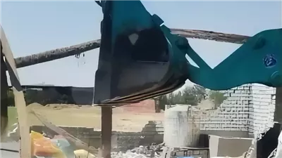 إزالة فورية لمباني مخالفة خلال إجازة العيد في مركز فاقوس