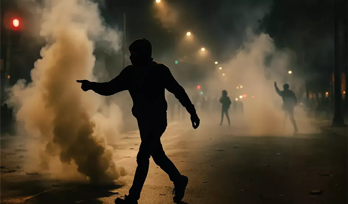 مظاهرات لوس أنجلوس