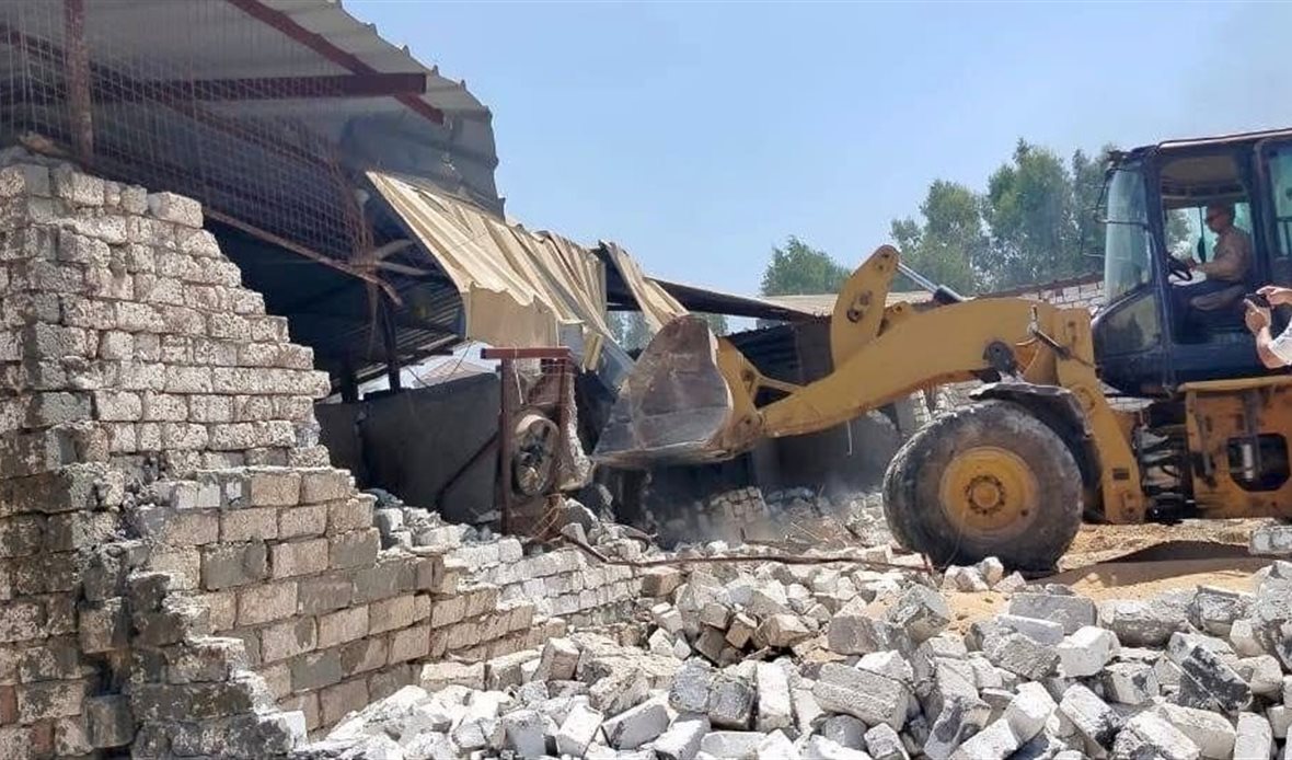 الجيزة تواصل إزالة