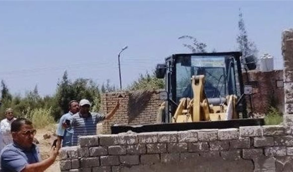إزالة التعديات الزراعية
