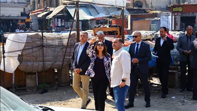 بتكلفة 38 مليون جنيه.. وزيرة التنمية المحلية تتفقد تطوير سوق العتبة وترفع كفاءة البنية التحتية بنسبة 100%