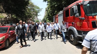 انهيار عقارين وعمليات إنقاذ عاجلة بقيادة محافظ القاهرة في حدائق القبة