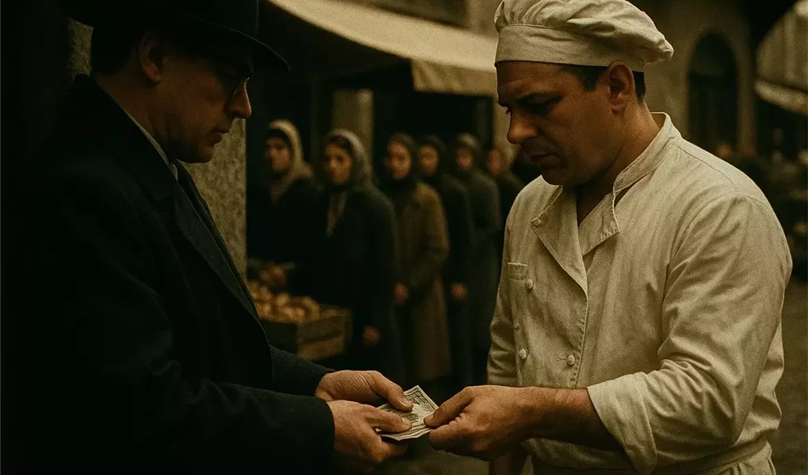 معنى المثل الخباز