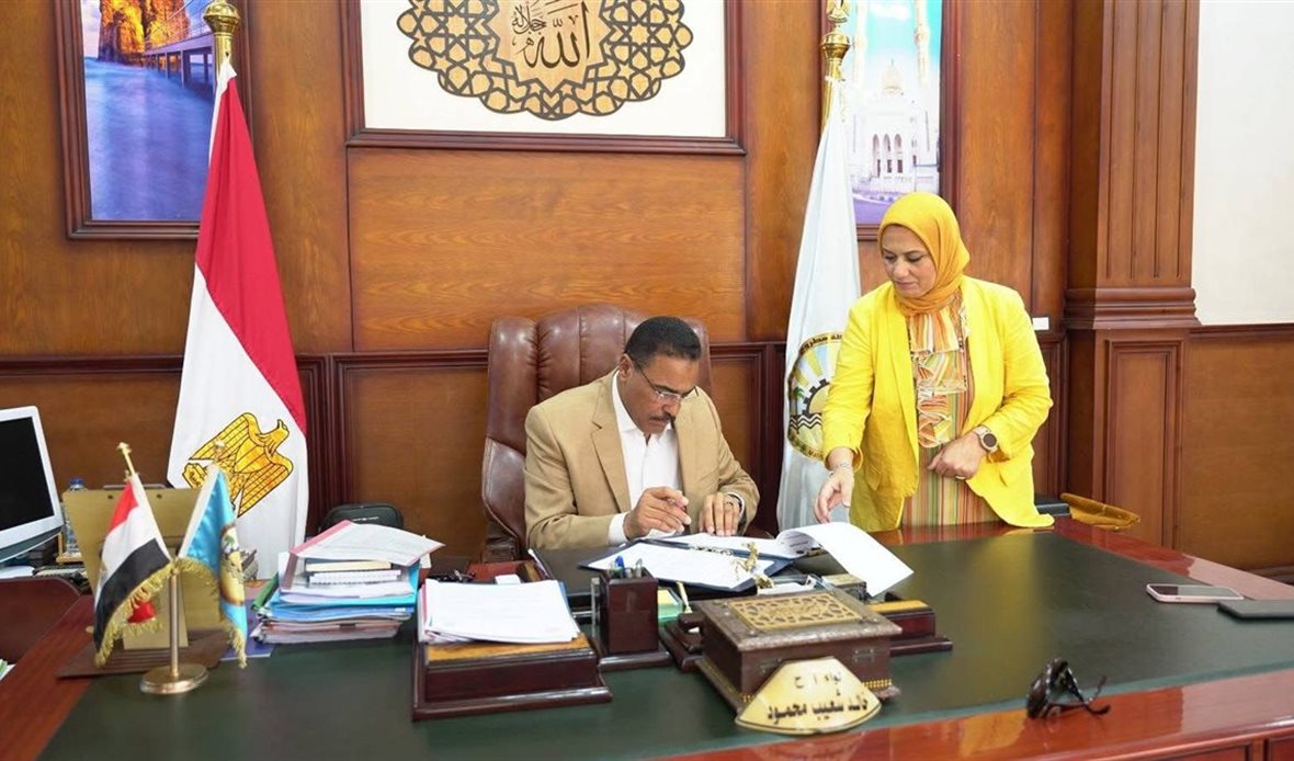 محافظ مطروح يعتمد