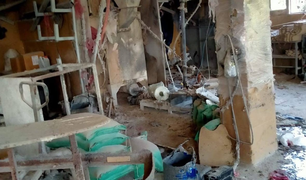 انفجار مصنع الأدوات