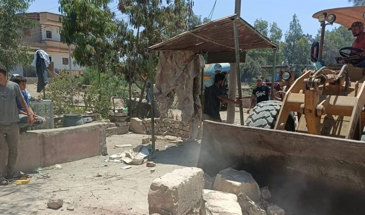 إزالة التعديات بكفر
