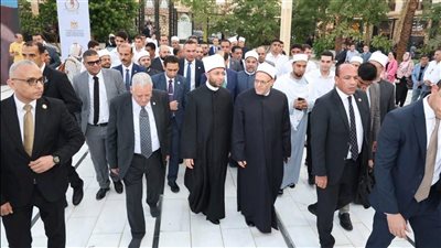 وزير الأوقاف يشهد احتفال العام الهجري الجديد من مسجد الحسين