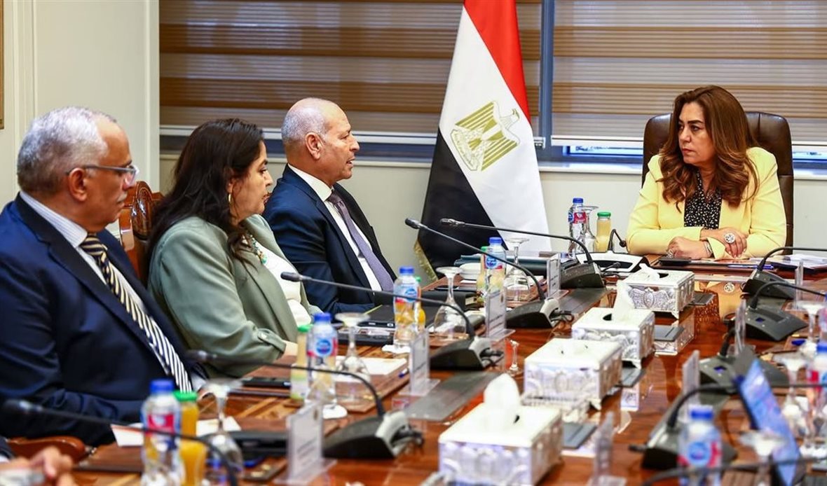 اجتماع وزيرة التنمية